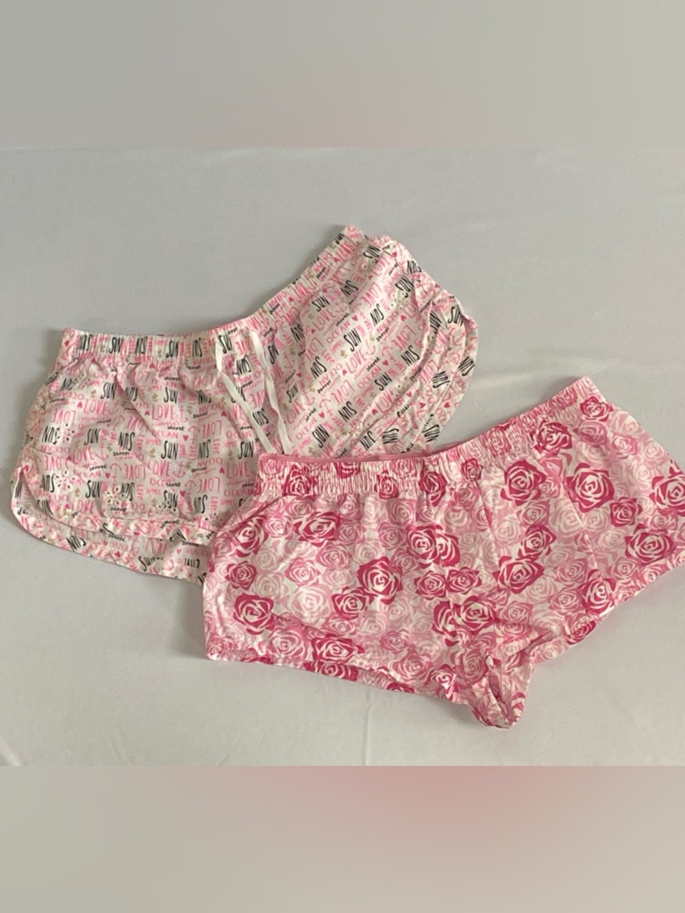 Set of 2 XS Victoria's Secret Sleep Shorts